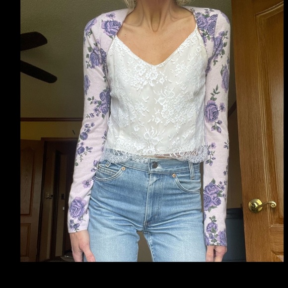 RARE GUIZIO Micro Cardigan XS RETAILS $325 - Picture 9 of 9